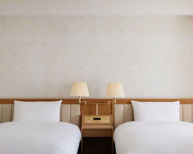 After your meal, relax in your room.